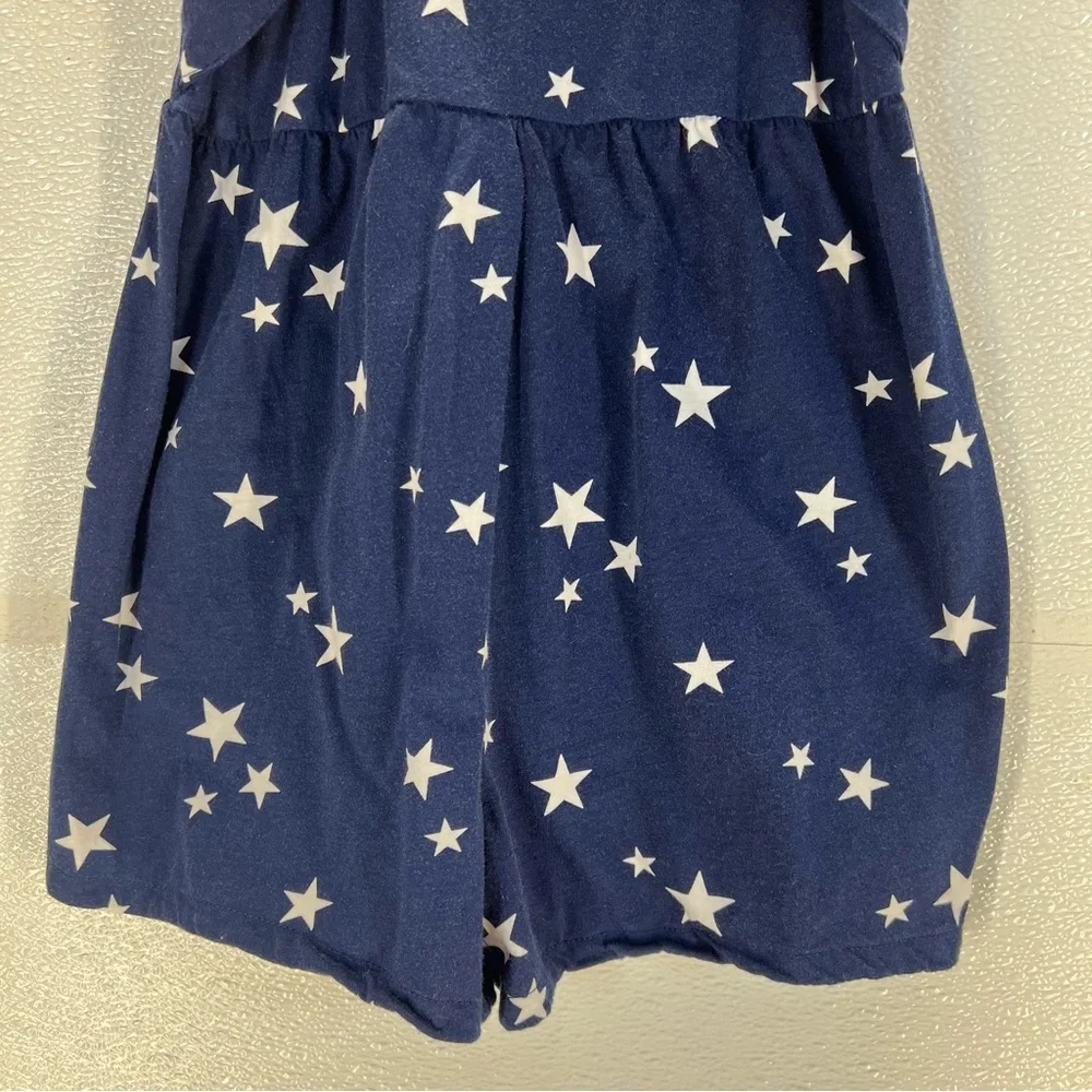 ⭐ Carter’s‎ Girls Romper | Size 10/10A | Navy Stars Red Straps